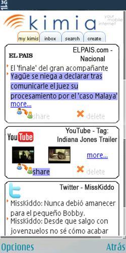 Kimia, el autentico WAP 2.0