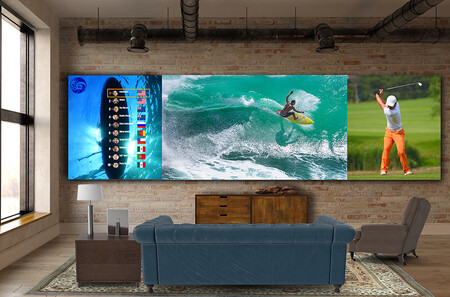 LG también apuesta por microLED: sus teles DVLED prometen diagonales de hasta 325 pulgadas, 8K y relación de aspecto 32:9