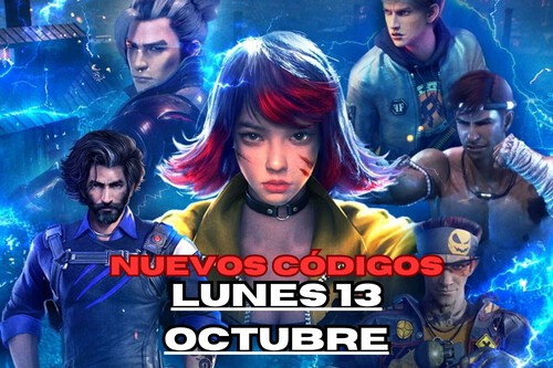 Codigos Free Fire Lunes