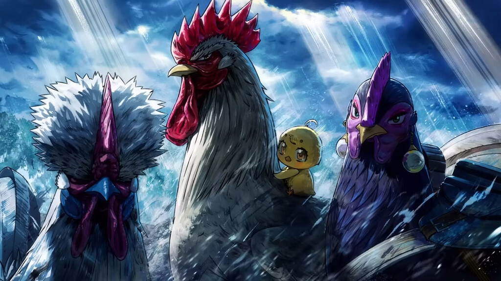 Olvídate de 'One-Punch Man'. Este anime es uno de los más vistos de Japón y tiene un gallo luchando contra demonios a espolonazo limpio