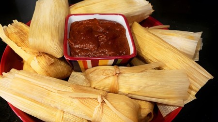 Tamales de camarón de Nayarit. Receta fácil de la cocina mexicana