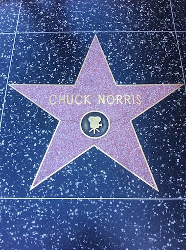 Chuck Norris, una foto necesaria