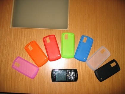 Fundas de silicona para la Blackberry Pearl