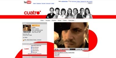 Canal de Cuatro en YouTube