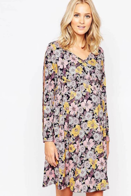 Vestido Premama De Flores