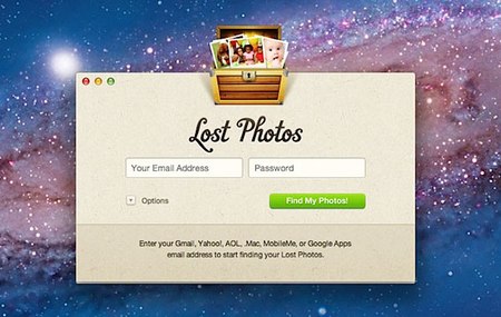 Lost Photos: para recuperar fotografías del correo electrónico