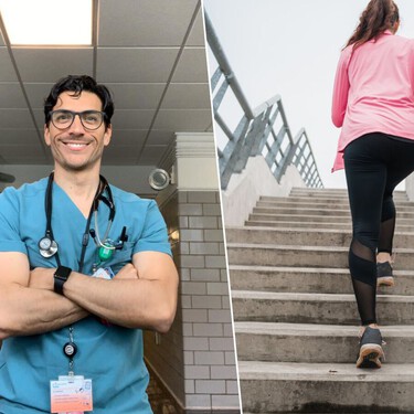 Mauricio González, médico: “Cuantas más escaleras subes, más beneficio obtienes: vemos beneficios a partir de cinco tramos al día”