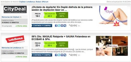 Chollos locales te ofrece descuentos en tu ciudad