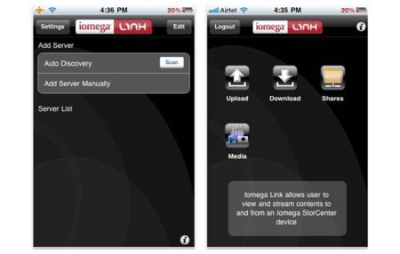 Iomega Link, conexión directa entre los NAS de la compañía y dispositivos IOS