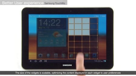 Así se verá la interfaz TouchWiz del Samsung Galaxy Tab 10.1 en Honeycomb