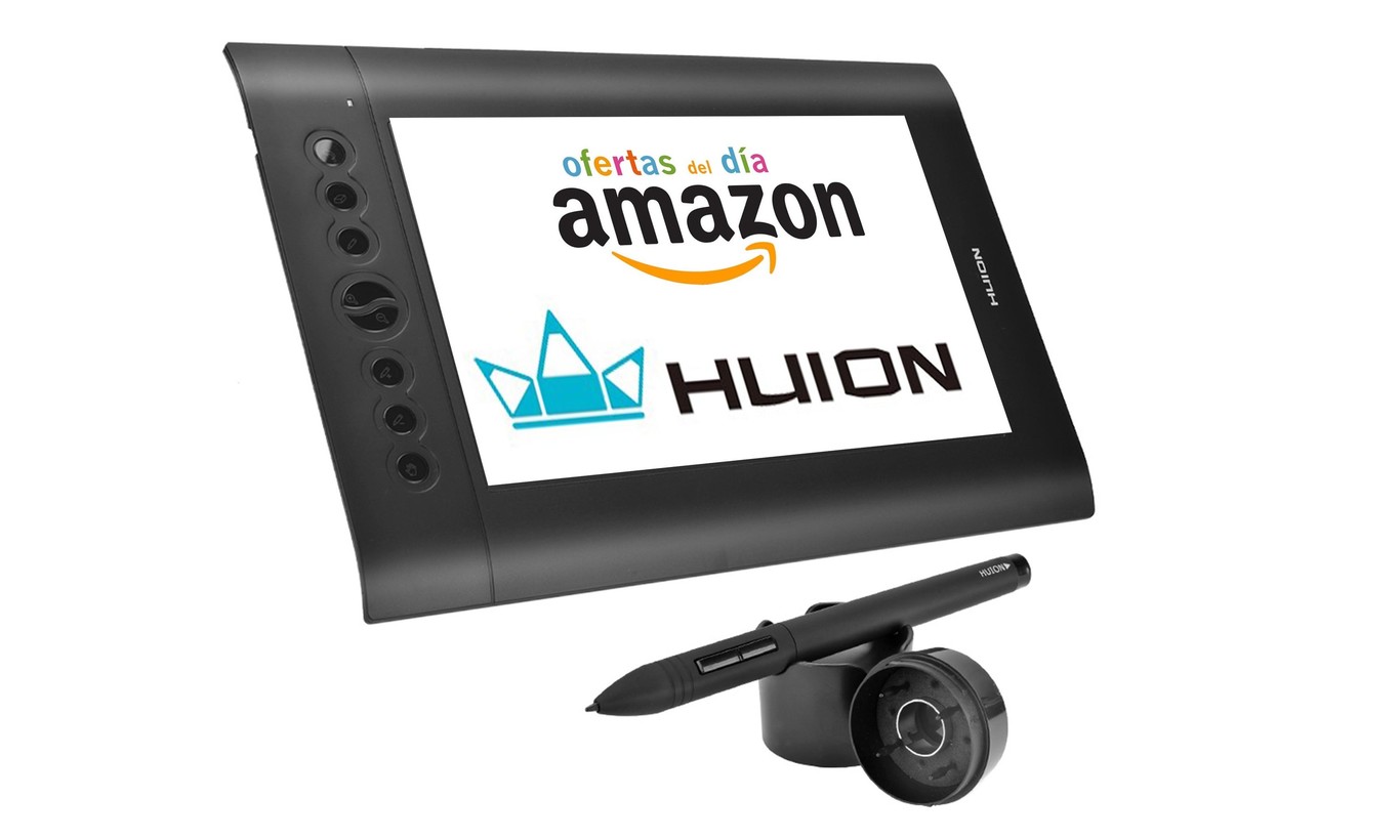 Hoy en Amazon tienes tres tabletas digitalizadoras de Huion rebajadas