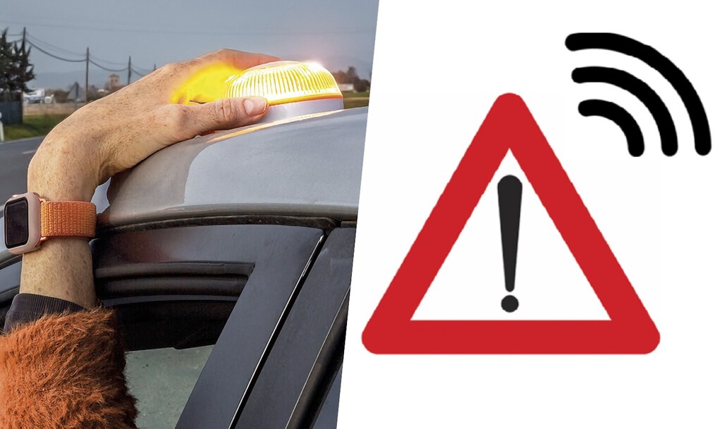 Aclarando todo el lío que la DGT tiene entre manos: la luz V-16, la señal V-27 y los triángulos de emergencia 