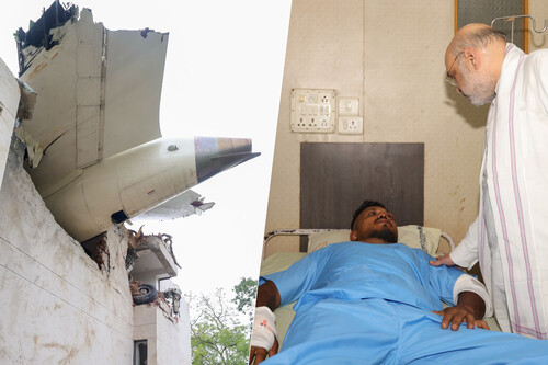 Superviviente Accidente Avion India Portada