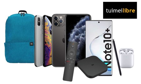 Ofertas de la semana en tuimeilibre: iPhone, AirPods, Xiaomi Mi TV Box S o Samsung Galaxy Note 10 a precios de chollo