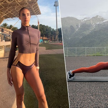 Lucía Aguado, licenciada en Ciencias del Deporte: "Aguantar minutos en plancha abdominal es como intentar ganar músculo en las piernas solo caminando, es saludable pero falta intensidad" 