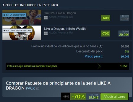 Steam acaba de lanzar una función que te ayuda a ahorrar dinero cuando vas a comprar (uno o más) juegos
