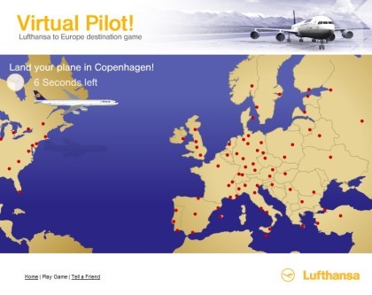 Virtual Pilot: aprende geografía con Lufthansa