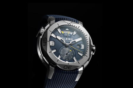 Objetos de deseo: el reloj de buceo de Clerc en azul noche