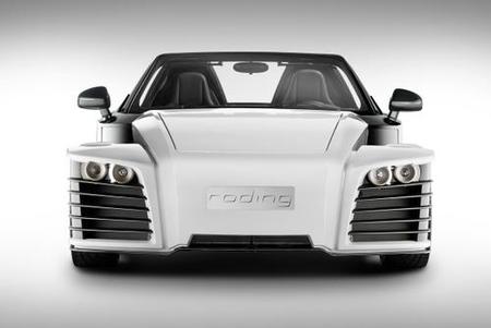 Roding Roadster, frontal, plata