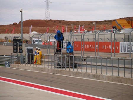 Cámara pitlane