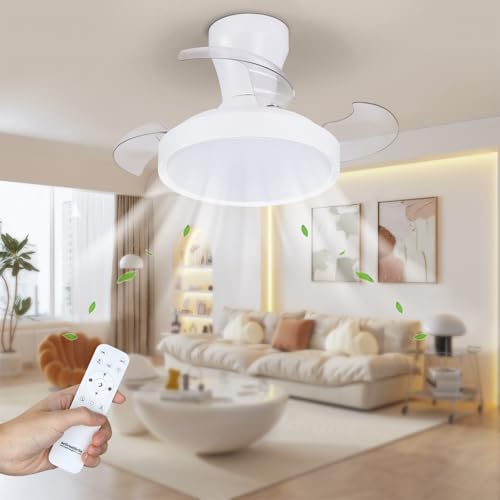 activeallbrite Ventilador de techo con luz