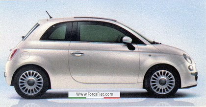 Fiat 500 Scooped