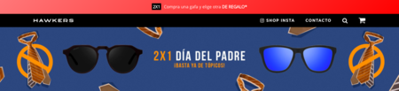 Día del Padre: 2x1 en Hawkers