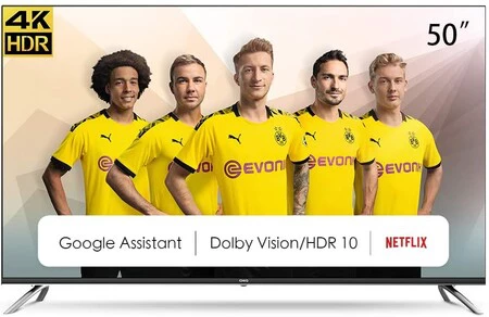 Disfruta de Netflix, Disney+, HBO y más en pantalla grande: estrena un Smart TV 4K de 50" a precio de escándalo con este cupón de descuento