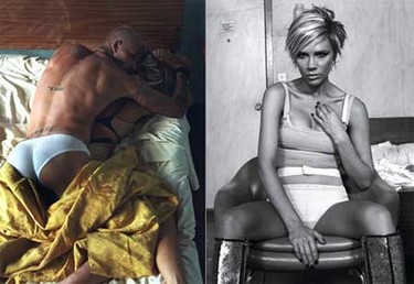 Victoria Beckham un ángel de Victoria Secret's