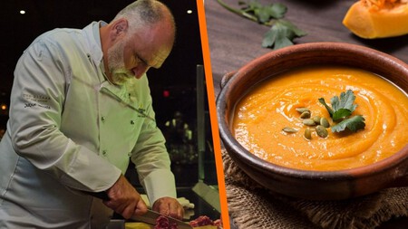 Para que el puré de calabaza quede cremoso, cambia la nata: la receta completa del chef Jose Andrés