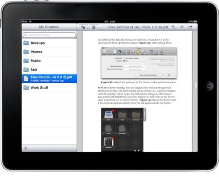 Dropbox 1.2 ya disponible y compatible con el iPad