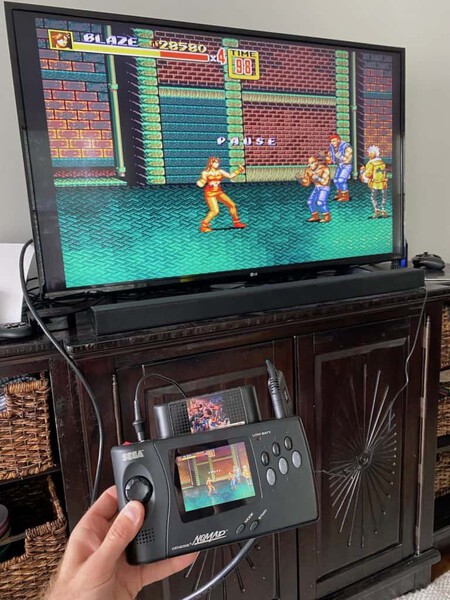 Genesis Nomad En Television