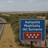 Madrid quiere tener una nueva carretera por la que pasen hasta 17.000 coches al día. La han bautizado "la Autopista Madrileña del Suroeste" 