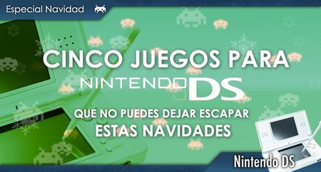 Cinco videojuegos para DS que no puedes dejar escapar estas navidades