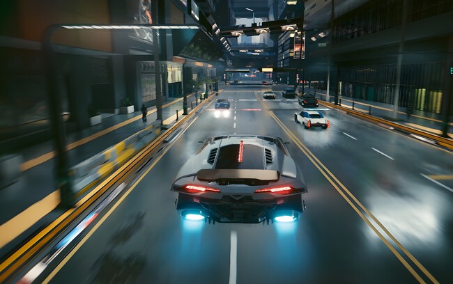 Mod Cyberpunk Volar Coches 1