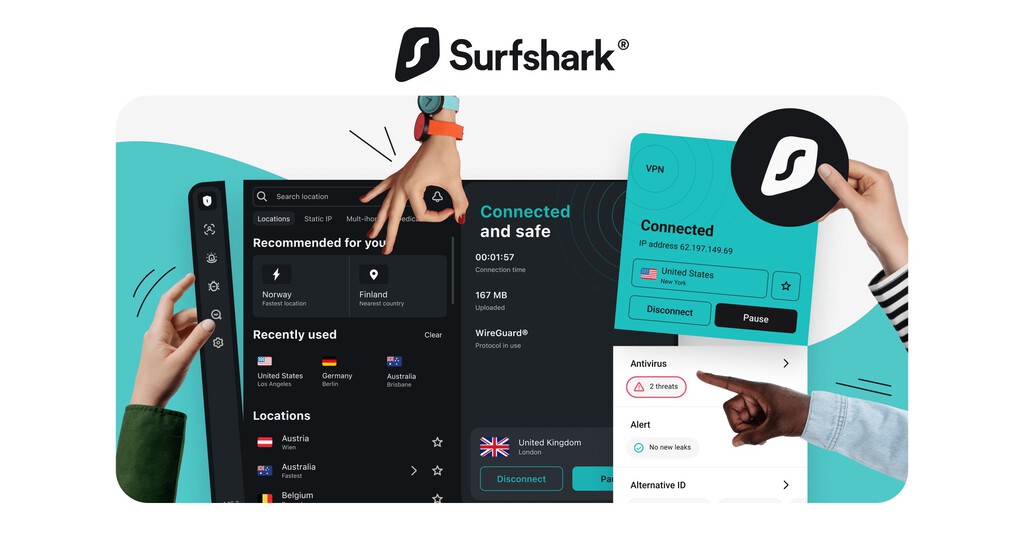 No todas las VPN se pueden usar en dispositivos ilimitados: esta cuesta 2 euros al mes y viene con tarjeta regalo de Amazon