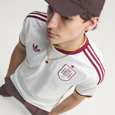 Camiseta Segunda Equipacion Espana 26 Oficial Blanco Jn4392 Hm11