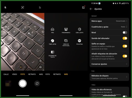 Capturas App Camara Note 70t