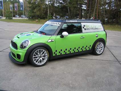 Mini Clubman, el safety car de la Mini Challenge