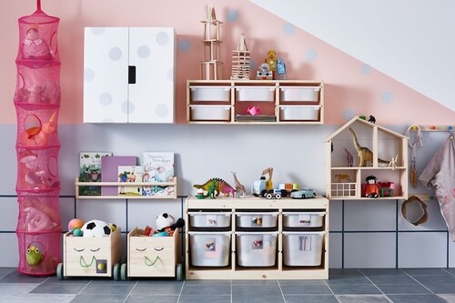 Ikea tiene los organizadores perfectos para tener los juguetes (y las prendas) ordenados