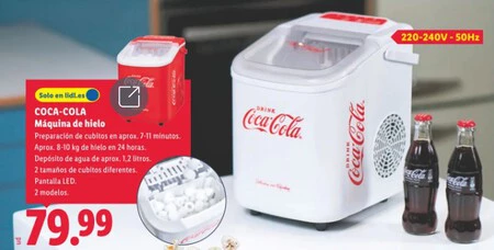 Folleto Lidl Maquina Hielo