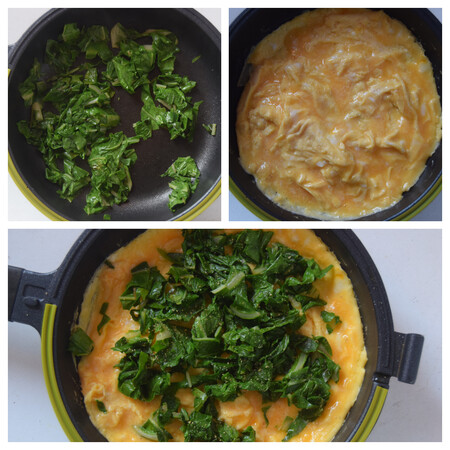 Tortilla De Acelgas Paso A Paso