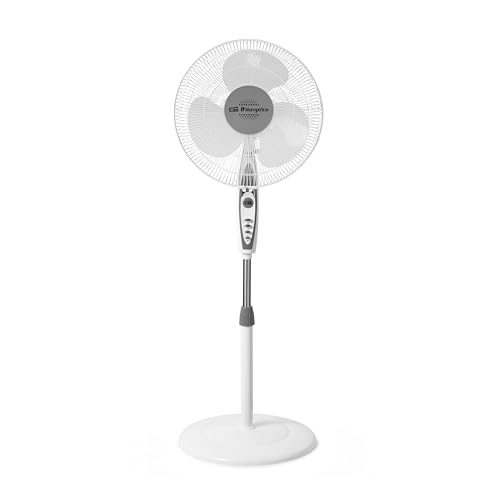 Orbegozo SF 0147 Ventilador de Pie, Blanco, 40 cm