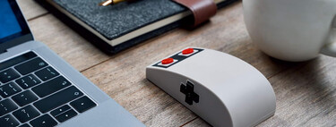 Este mouse está inspirado en el icónico control retro de Nintendo, es inalámbrico, y está de oferta en Amazon 