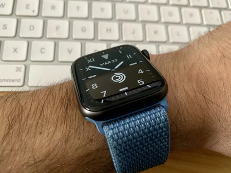 画面が暗くなり、活動レベルを示すカリフォルニア ダイヤル。