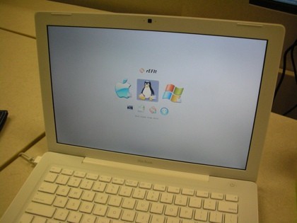 Instalar Mac OS X, Fedora 6 y Windows Vista en un MacBook