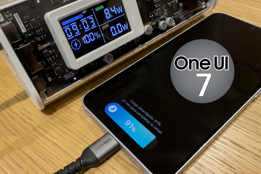 Si la batería de tu Samsung Galaxy no dura lo suficiente, actualiza tu móvil. El último parche de One UI 7 mejora la batería 