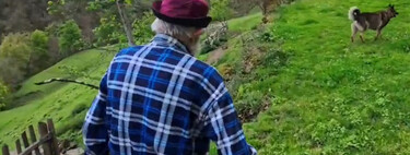 Federico (94 años), solo en una aldea de Asturias desde hace 30 años: "Aconsejo a los jóvenes que se adapten a una vida normal en la montaña" 