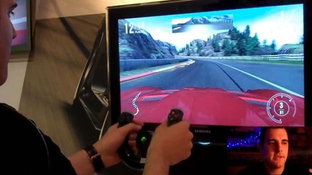 'Forza 4' funcionando con volante inalámbrico. No pinta mal, ¿no?