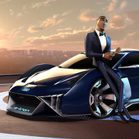 Audi RSQ E-Tron, el primer concept car ficticio diseñado para una película animada.
